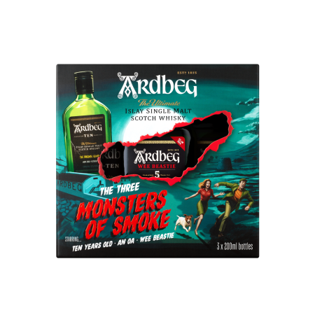 ARDBEG MONSTERS OF SMOKE vol.46.7% 3x20cl
