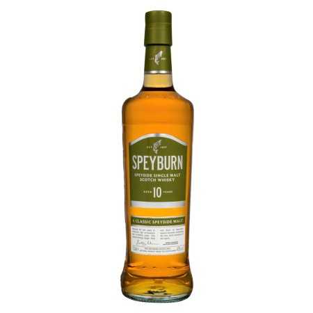 SPEYBURN 10 YO SPEYSIDE MALT SCOTCH WHISKY 40% 70cl