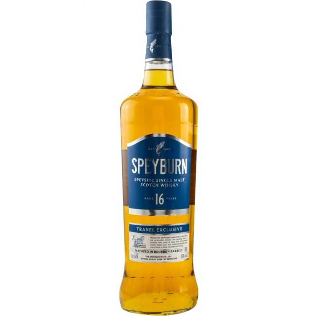 SPEYBURN 16 YO SPEYSIDE MALT SCOTCH WHISKY 43% 100cl