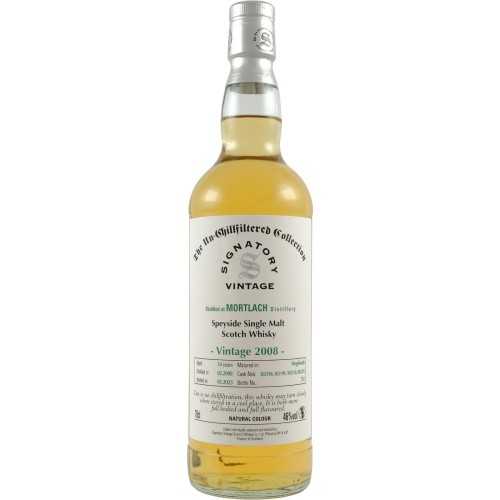 MORTLACH SIGNATORY VINTAGE 2008/2022 70cl