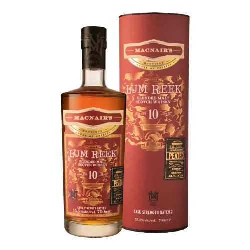 GLENALLACHIE MACNAIR'S 10Y.O. CASK STRENGTH 55.8% BATCH 2 BLENDED 70cl