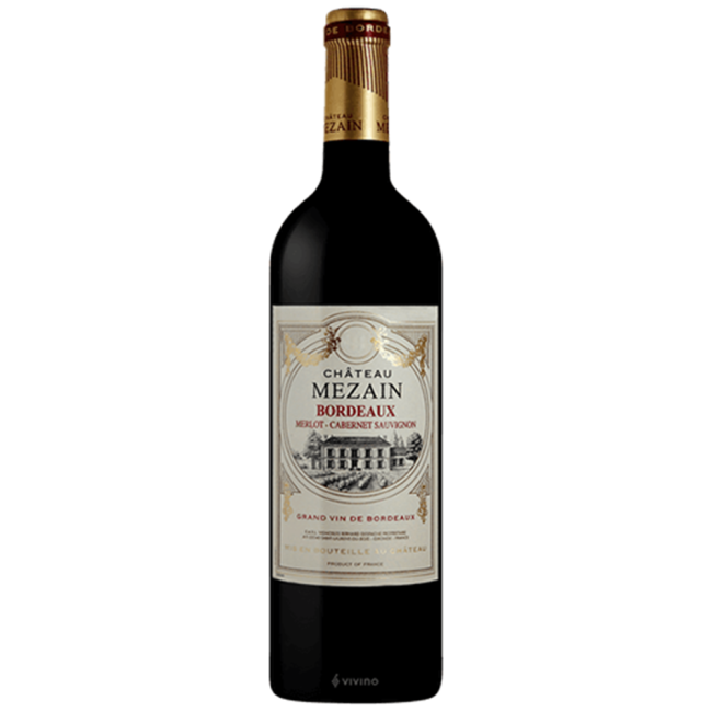 CHATEAU MEZAIN BORDEAUX MERLOT-CABERNET SAUVIGNON 75cl