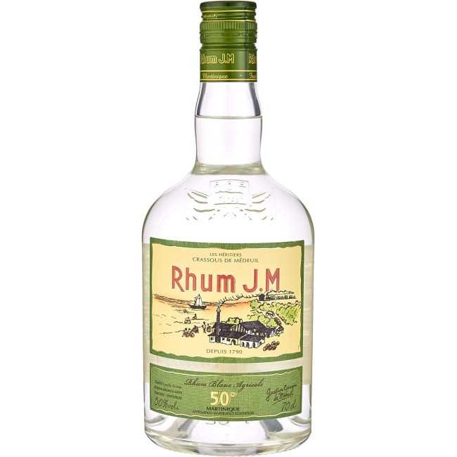 Jm Rhum Blanc 50% 700ml