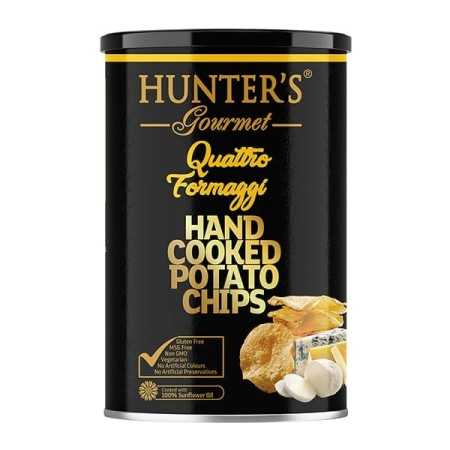 HUNTER'S QUATRO FORMAGGI POTATO CHIPS 150gr