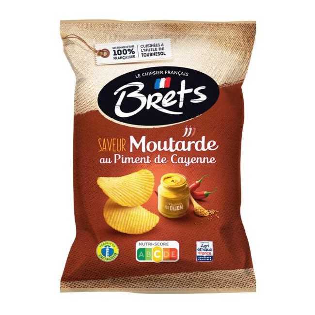 ΠΑΤΑΤΑΚΙΑ BRETS ΜΟΥΣΤΑΡΔΑ & ΠΙΠΕΡΙ CAYENNE 125gr