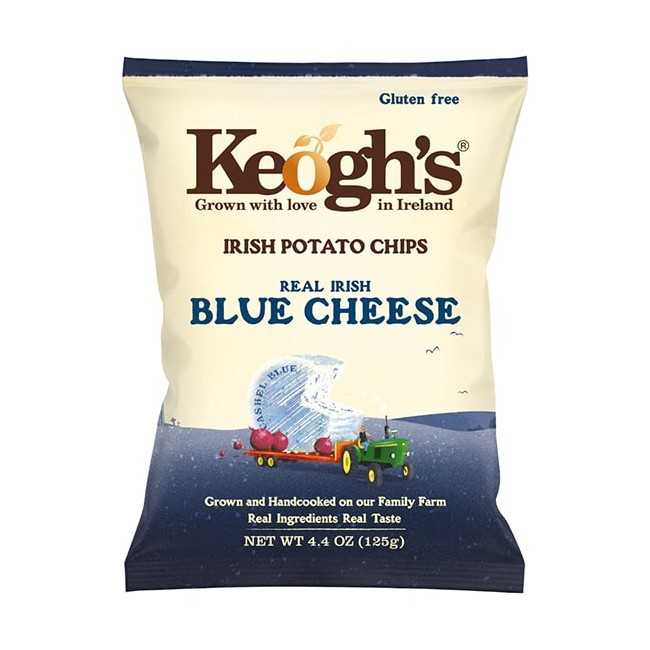 KEOGH'S CRISPS BLUE CHEESE 125gr