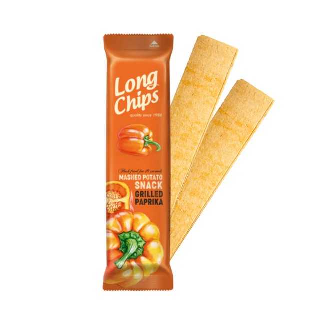 LONG CHIPS GRILLED PAPRIKA 75gr