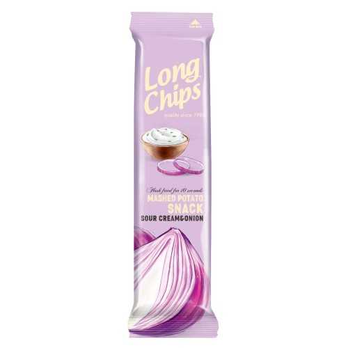 LONG CHIPS SOUR CREAM & ONION 75gr