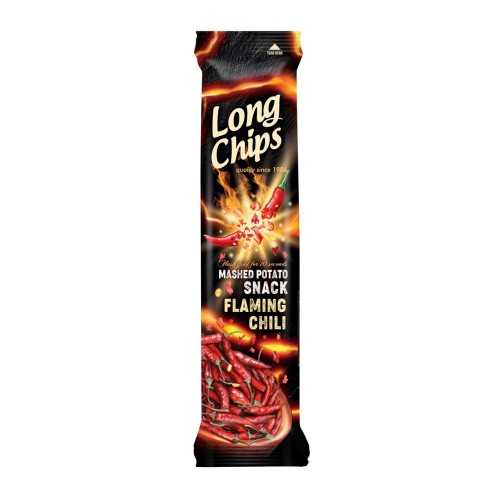 LONG CHIPS FLAMING CHILI 75gr