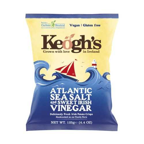KEOGH'S SALT & VINEGAR 125gr
