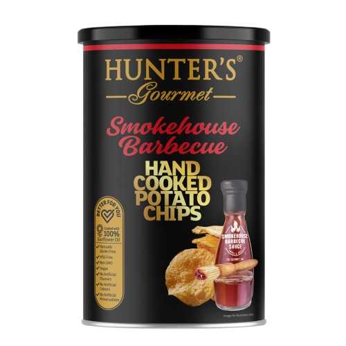 HUNTER'S SMOKEHOUSE BBQ POTATO CHIPS 150gr