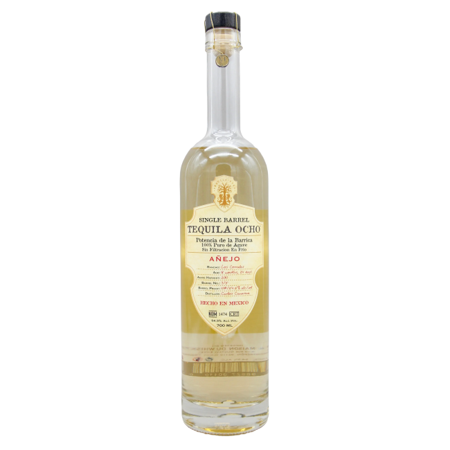 Tequila Ocho Anejo Single Barrel 54.5% 700ml