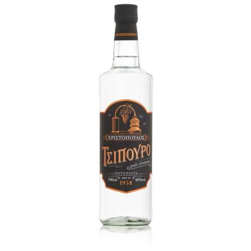 Τσίπουρο Χριστοπουλος Χ.Γλ. 40% 700ml