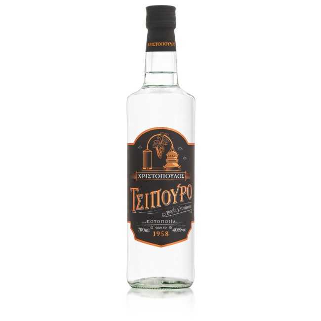 Τσίπουρο Χριστοπουλος Χ.Γλ. 40% 700ml