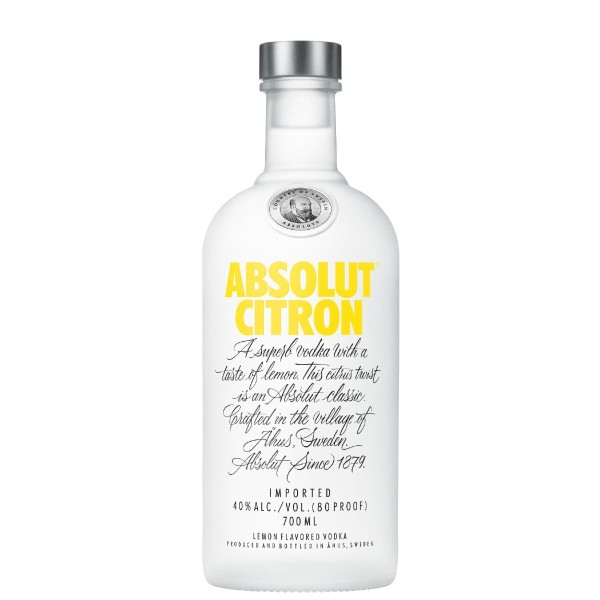ABSOLUT VODKA CITRON 40%vol 70cl