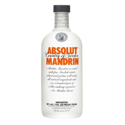 ABSOLUT VODKA MANDRIN 40%vol 70cl