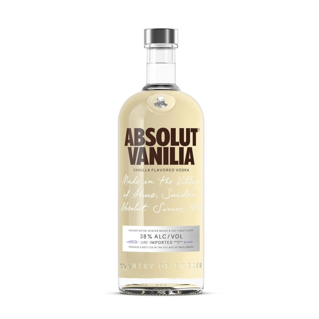 ABSOLUT VODKA VANILIA 38%vol 70cl