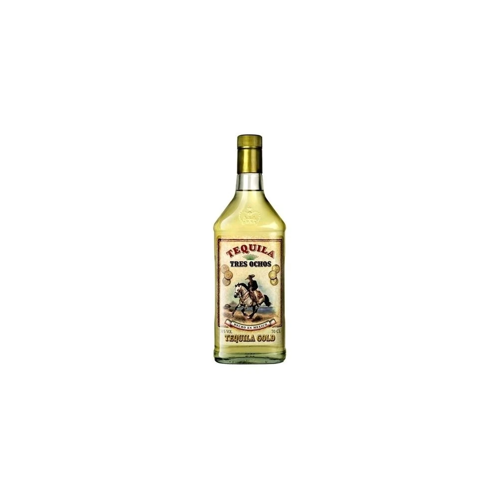 Tres Ochos Tequila Gold (888) 38%Vol 700ml
