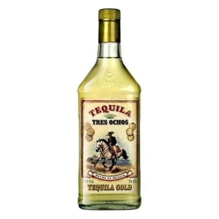 Tres Ochos Tequila Gold (888) 38%Vol 700ml