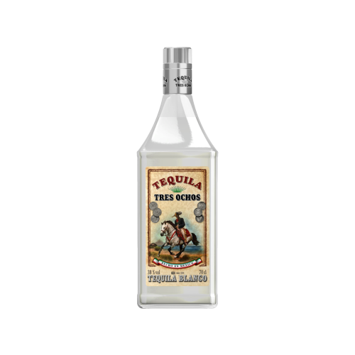 TRES OCHOS TEQUILA BLANCO (888) 38%vol 70cl