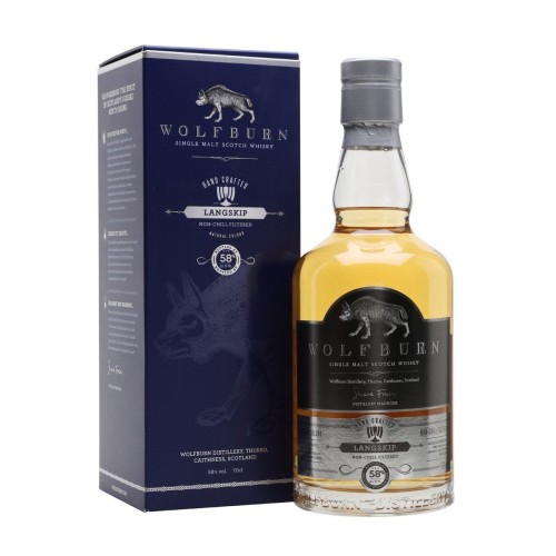 WOLFBURN LANGSKIP SINGLE MALT WHISKY 58%vol 70cl 2