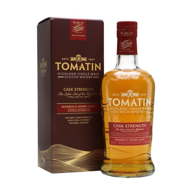 TOMATIN CASK STRENGTH 70cl 57,5%